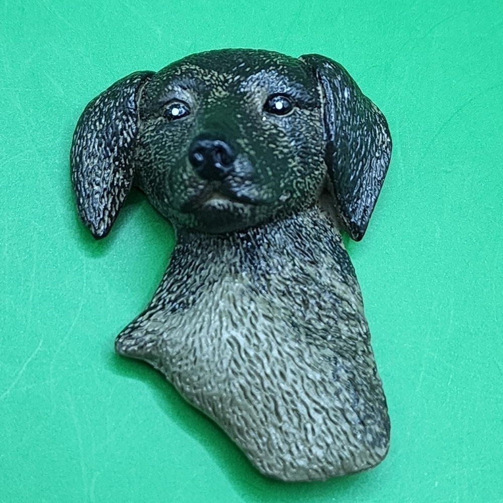 Chocolate Labrador Retriever Magnet Lab Dog 2 Inch Resin Rivers Edge Co - Picture 2 of 10